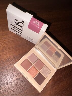 Dibs - Roses in Hand Pink Eyeshadow Palette - 6 Shade Set NIB